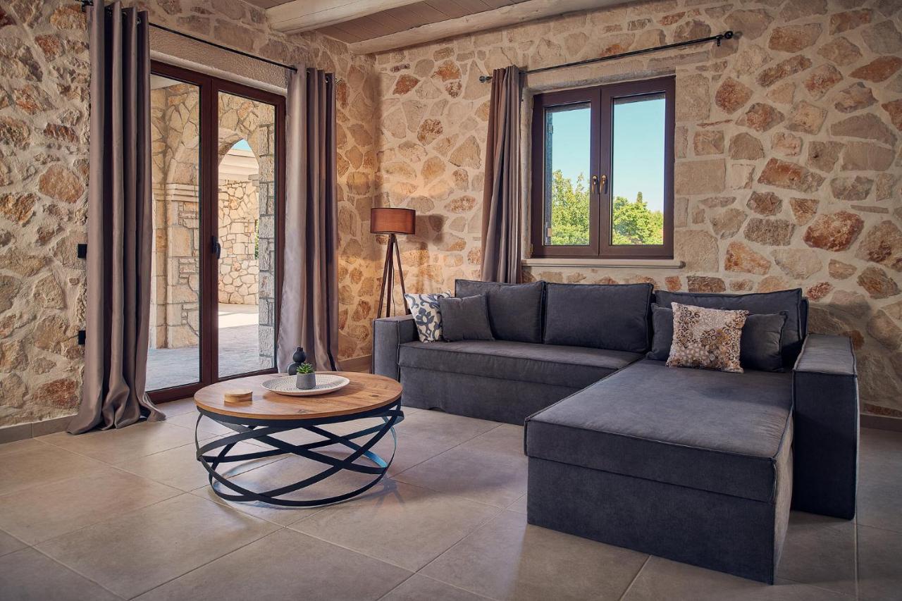 Ioanna Chateau - Luxury Stone Villa Maries  Bagian luar foto
