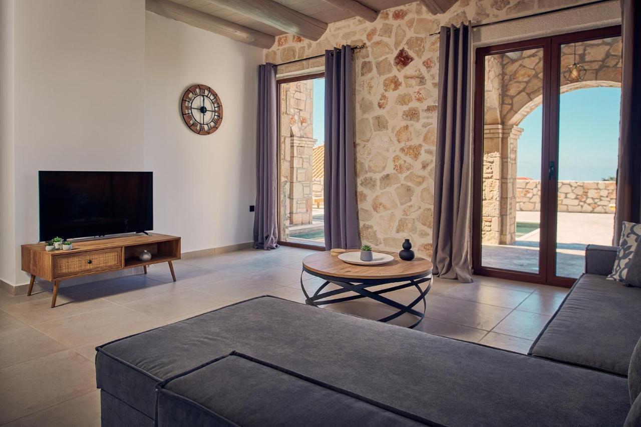 Ioanna Chateau - Luxury Stone Villa Maries  Bagian luar foto
