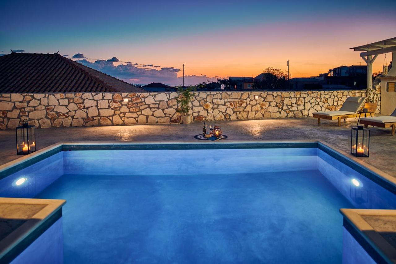 Ioanna Chateau - Luxury Stone Villa Maries  Bagian luar foto