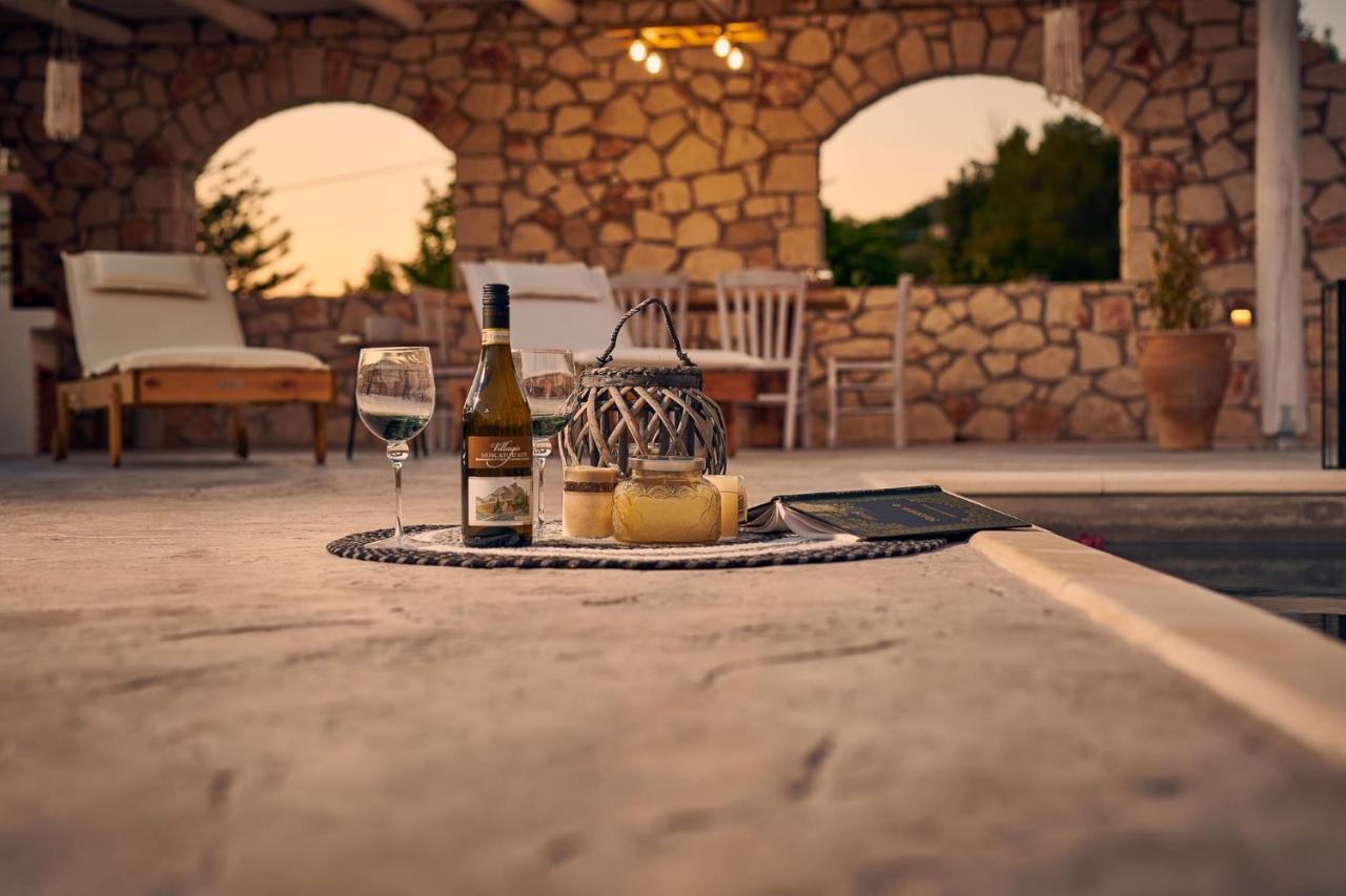 Ioanna Chateau - Luxury Stone Villa Maries  Bagian luar foto