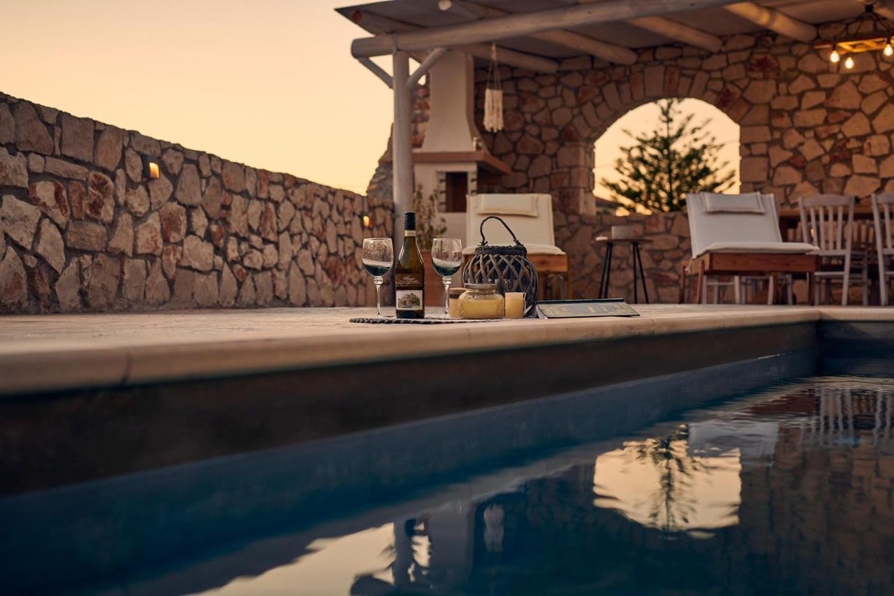 Ioanna Chateau - Luxury Stone Villa Maries  Bagian luar foto
