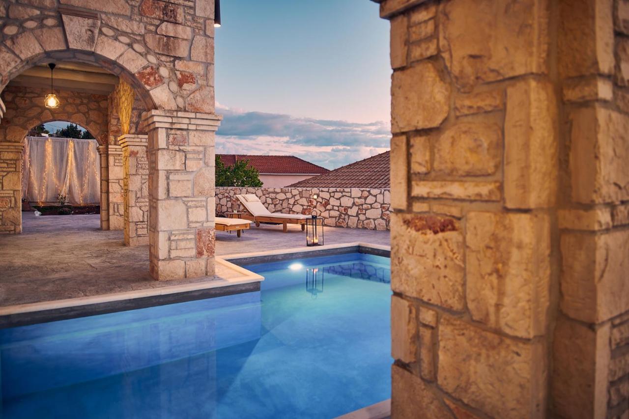 Ioanna Chateau - Luxury Stone Villa Maries  Bagian luar foto