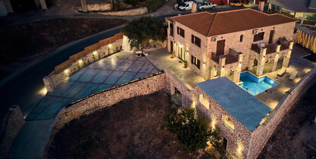 Ioanna Chateau - Luxury Stone Villa Maries  Bagian luar foto
